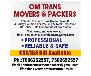Om Trans Movers And Packers Dehradun